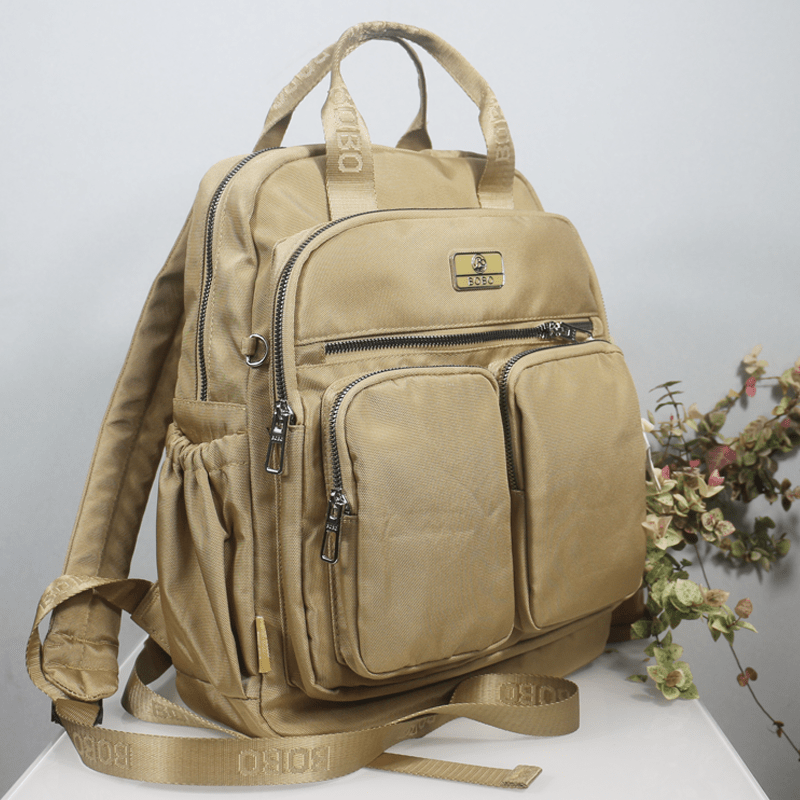 Sac à dos noir pour femme, format compact et design sobre – Image 14