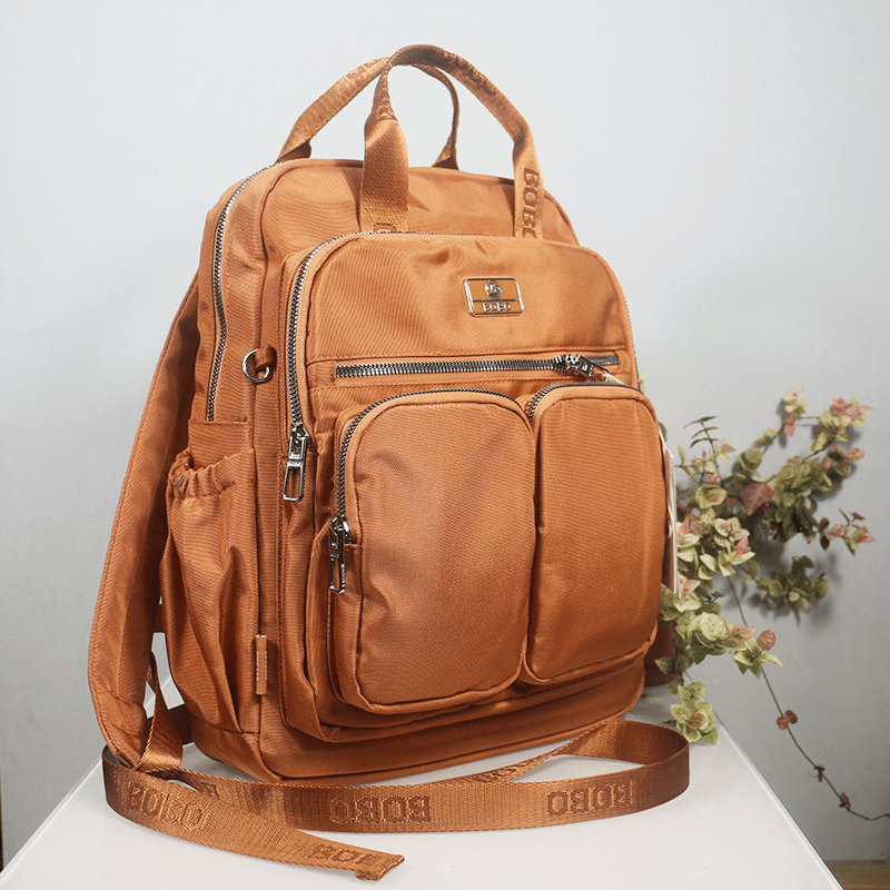 Sac à dos noir pour femme, format compact et design sobre – Image 16