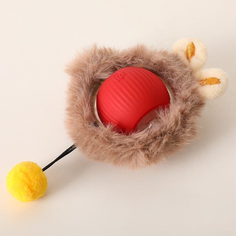 Balle interactive pour chats avec queue réaliste – Image 14