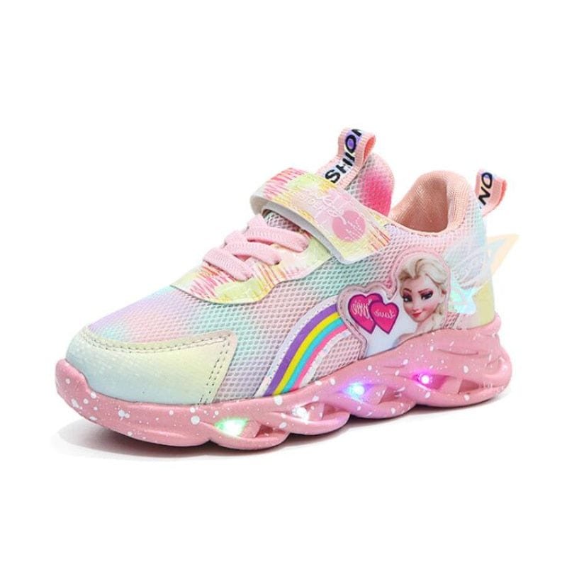 Chaussures lumineuses imprimé princesse – Image 4