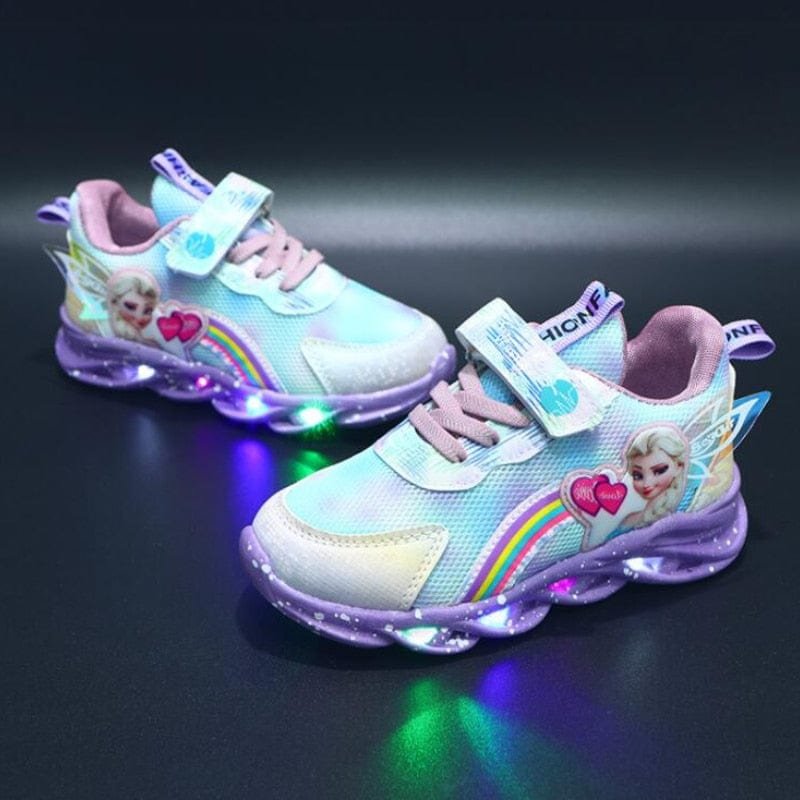 Chaussures lumineuses imprimé princesse – Image 6