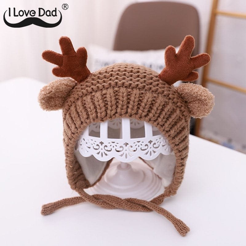 Bonnet de Noël bébé cerf – Image 9
