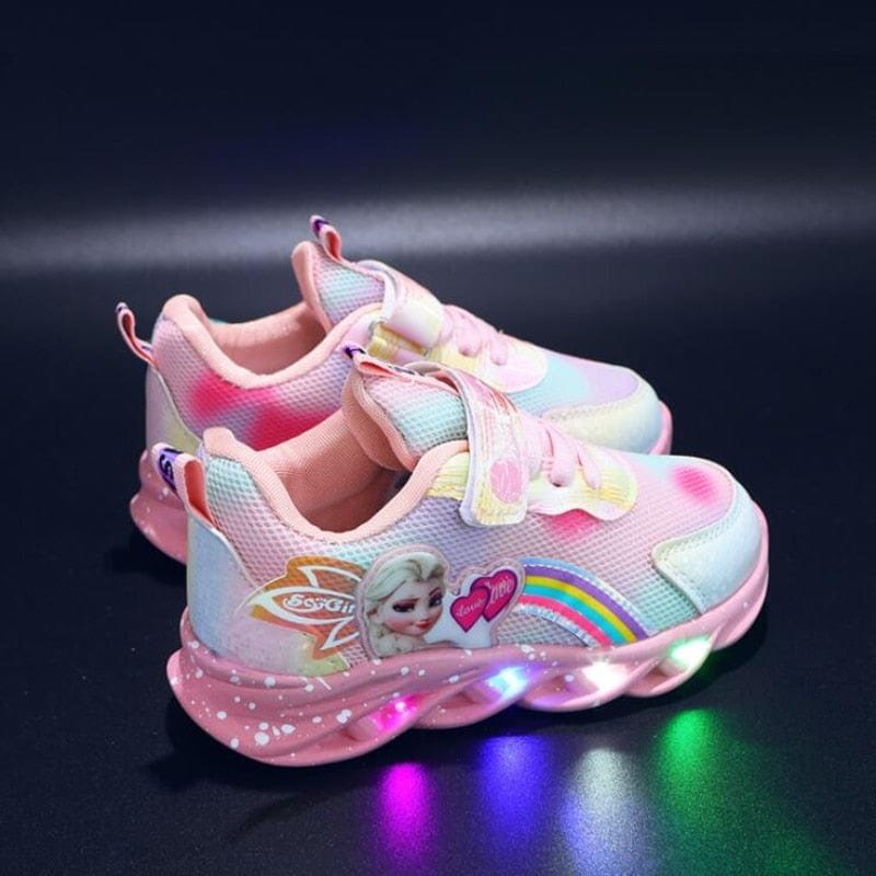 Chaussures lumineuses imprimé princesse – Image 8
