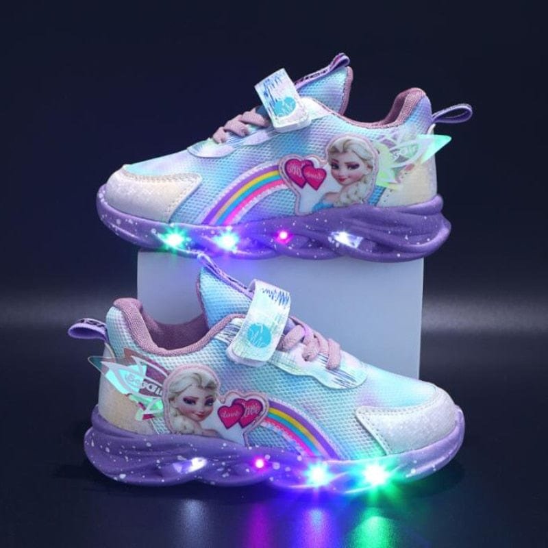 Chaussures lumineuses imprimé princesse – Image 5