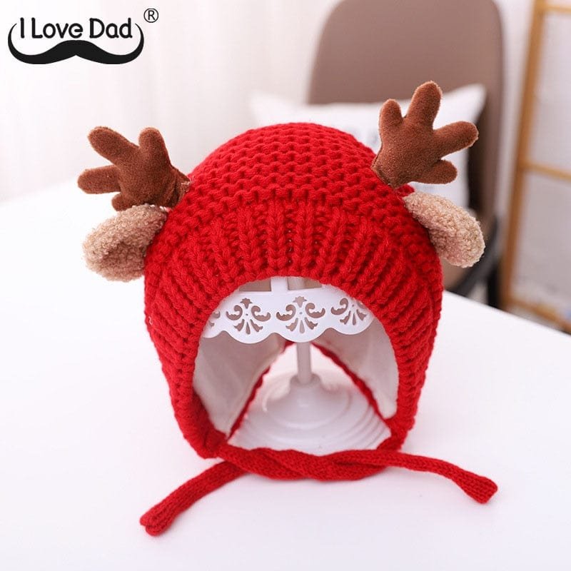 Bonnet de Noël bébé cerf – Image 7
