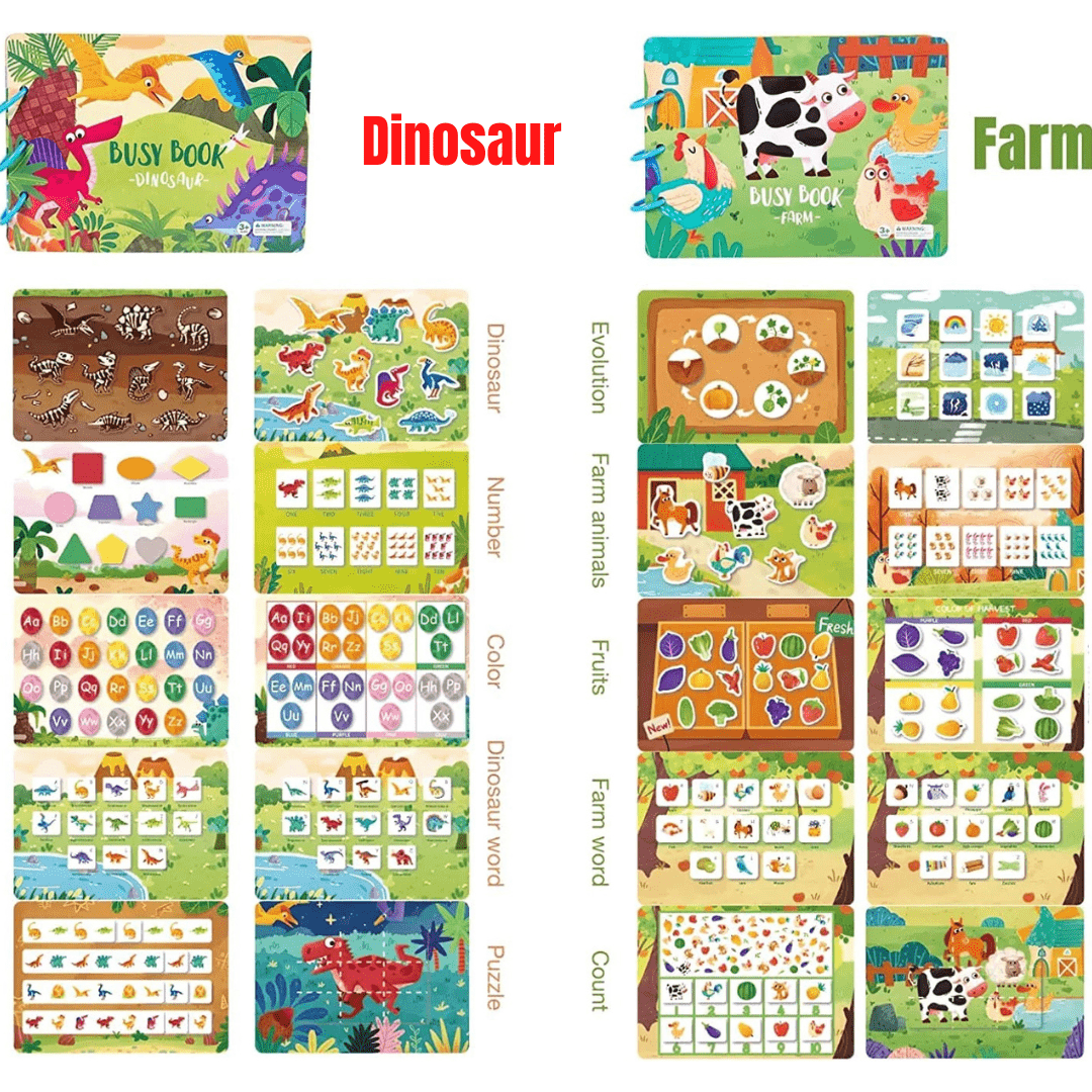 Livreactif Montessori - Livre d'histoires résistant et éducatif. – Image 4