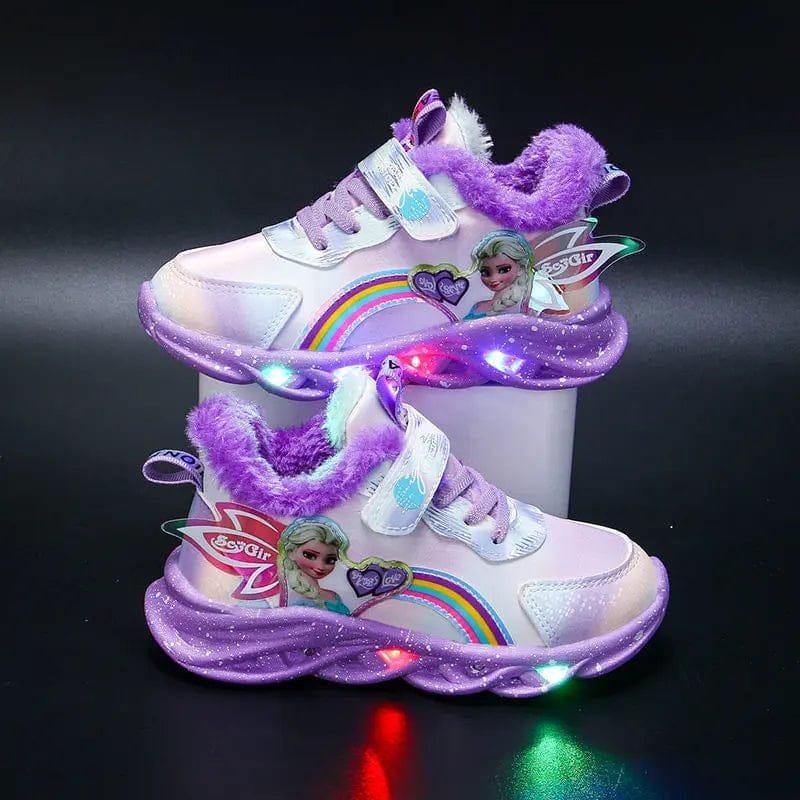 Chaussures lumineuses imprimé princesse – Image 11