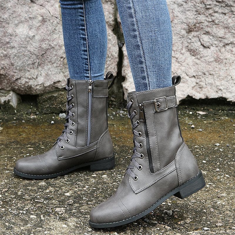 Bottines Orthopédiques Élégantes en Cuir Vegan – Image 3